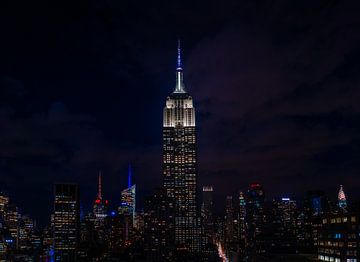 Empire State Building New York by Rick Giesbers