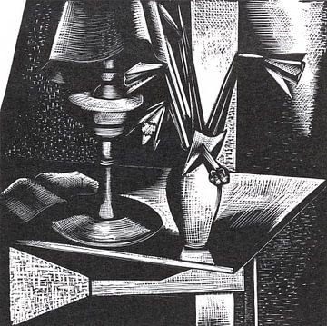 Stilleven 1, Paul Nash - 1924