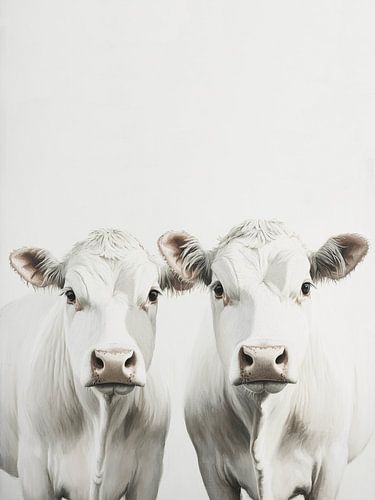 Regard blanc en silence