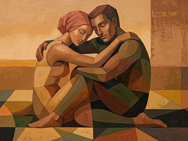 Die Umarmung der Erde & r Zeit von Julian Cross