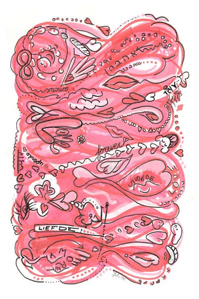 Waves of Love by Yvonne Dutch Artist