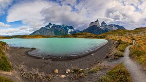 Torres del Paine Nationaal Park, Chili van Dieter Meyrl