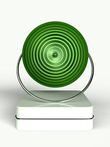 Cercle dans le cercle vert