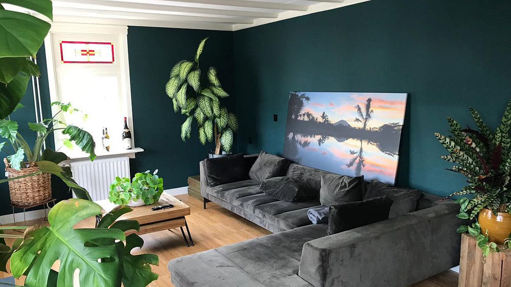 Sunrise in Bali with volcano Mount Agung by Ellis Peeters