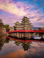 Matsumoto Castle in Nagano, Japan