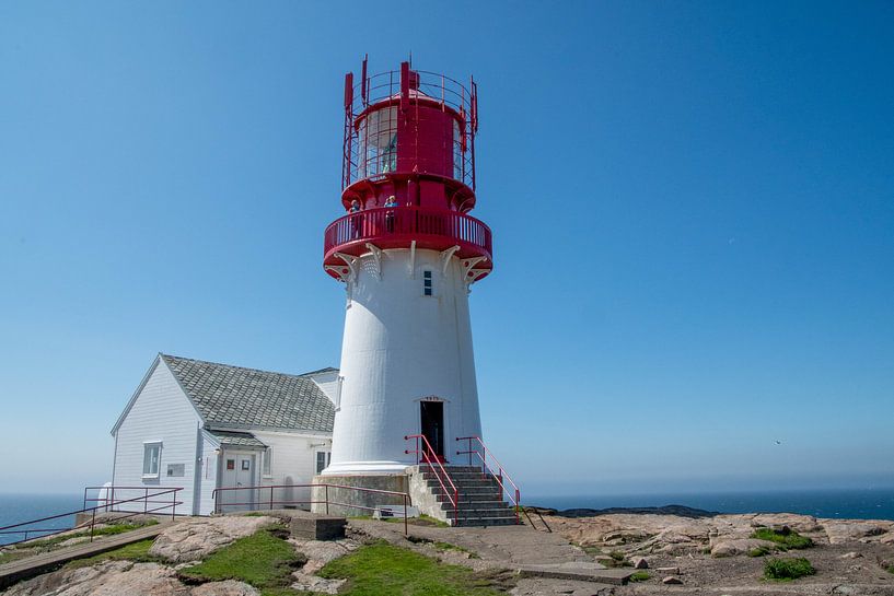 The Lighthouse of Lindesnes by Evy De Wit