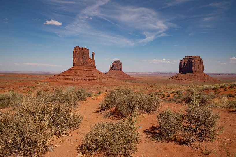 Monument Valley Navajo Tribal Park, Arizona USA by Gert Hilbink