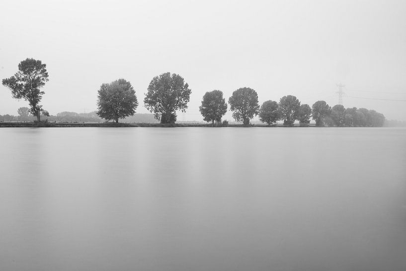Minimalist river by Martijn van den Enk