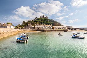 Hafen von St. Michael`s Mount, Marazion, Cornwall