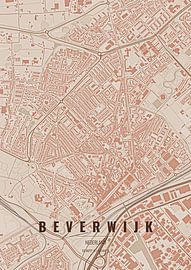 Stadtplan von Beverwijk von Stef van Campen