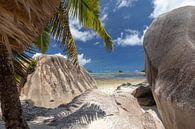 Strand auf der Seychellen Insel La Digue von Reiner Conrad Miniaturansicht