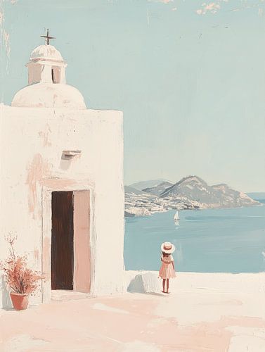 La Grèce en couleurs pastel
