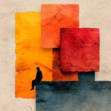 Color Block Silence by Nomo.Art