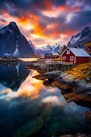 Sunset in Norway