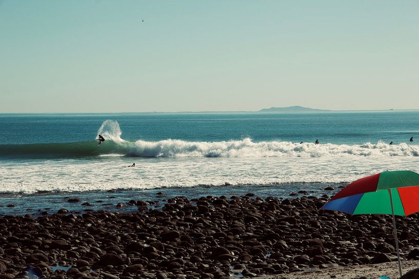 Surfing California by Bas Koster