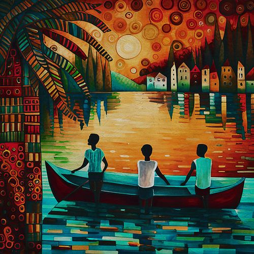 Vrolijke Rivierexpeditie: Een symfonie van natuur en jeugd