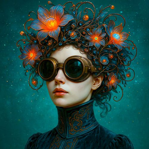 De boodschapper tussen bloem en machine