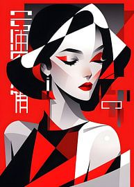 femme au chapeau