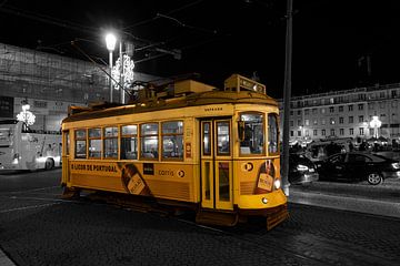 Tram Lissabon Portugal (Apart) van Per Warmerdam