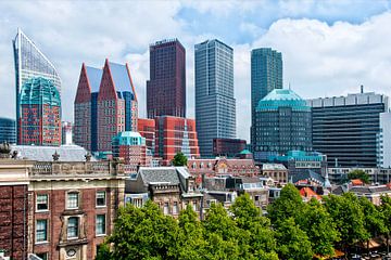 Den Haag skyline van Michel Groen
