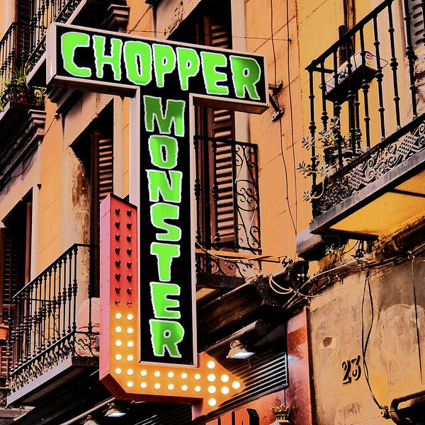 Madrid - Le monstre de l'hélico par Wout van den Berg