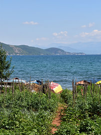 At Lin’s by Lake Ohrid 2 by Erik Buitenhuis