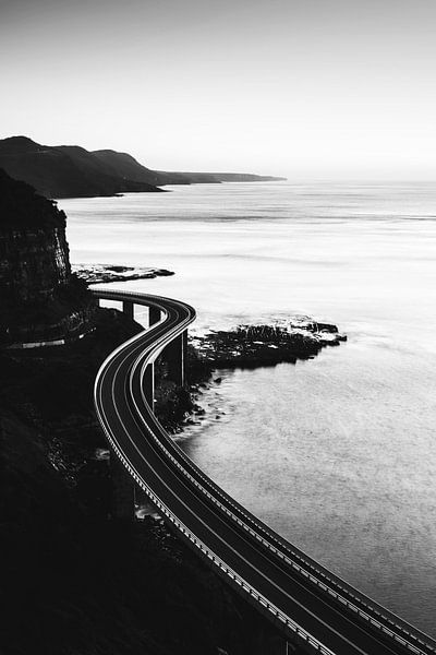 Road Along The Coast by Walljar