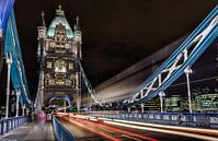 Verkeer Towerbridge van Splash Gallery thumbnail