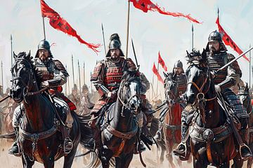 apanse veldheer,shogun,samoerai van Egon Zitter
