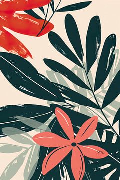 Contrasting Botanical by Whale & Sons