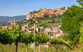 Vue d'Orvieto, Italie