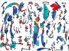 When thoughts dance merrily by Renate Sell