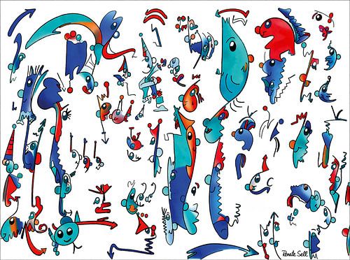 When thoughts dance merrily