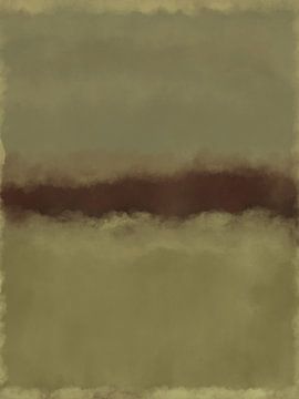 Minimalistisch abstract schilderij geïnspireerd door Mark Rothko van Dina Dankers