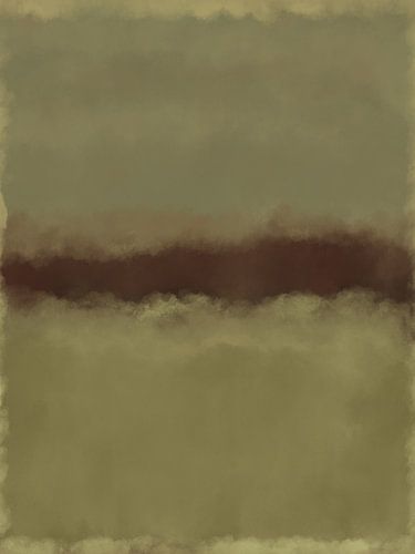 Minimalistisch abstract schilderij geïnspireerd door Mark Rothko