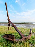 Weathered anchor at Terschelling harbour
