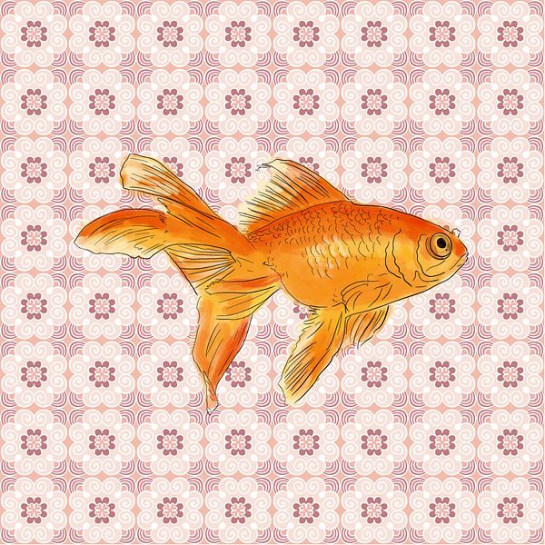Happy Goldfish van Studio Miranlantijn