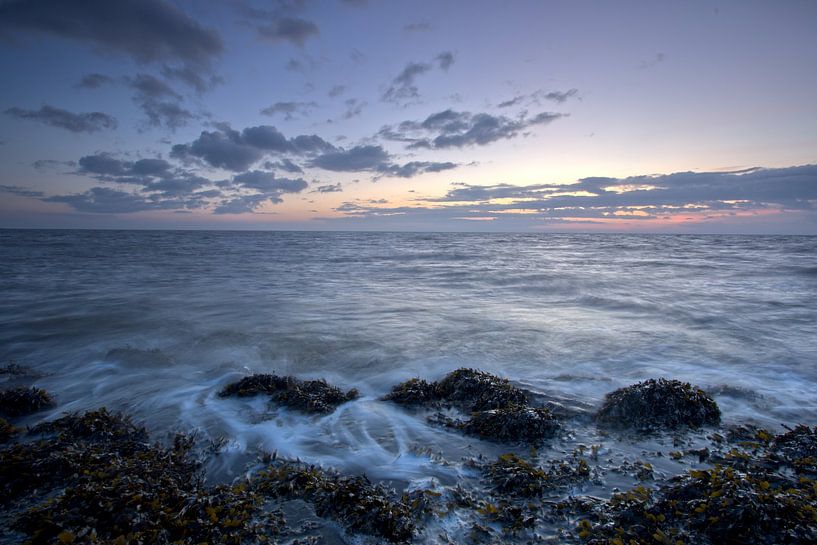 Zonsopkomst aan de Waddenzee van Art Wittingen
