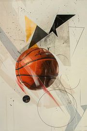 Basketball von Poster Art Shop