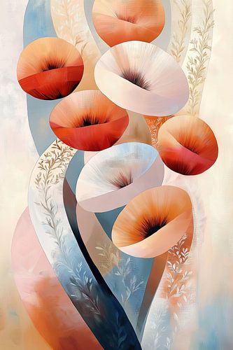 Poppy abstract