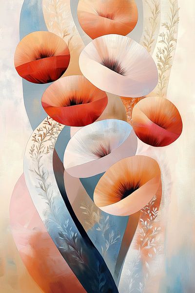 Mohn abstrakt von Imagine