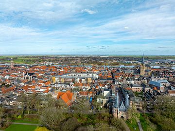 Kampen vanuit de lucht van Evert Jan Kip