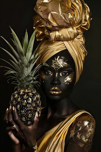 Ananas en Afrikaanse elegantie