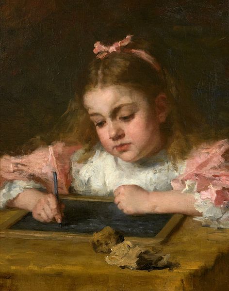 Porträt von Thérèse Ansingh, Thérèse Schwartze von Meisterhafte Meister