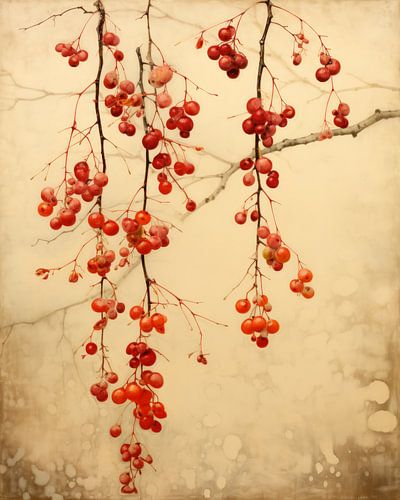 Rote Beeren, Wabi-Sabi