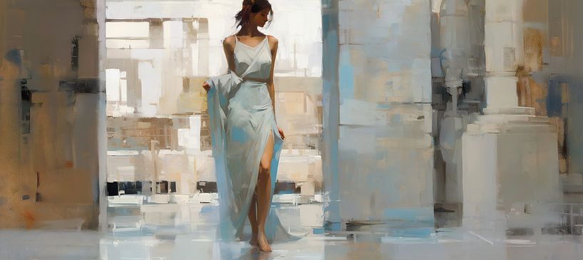 Women's portrait | Portrait by ARTEO Paintings
