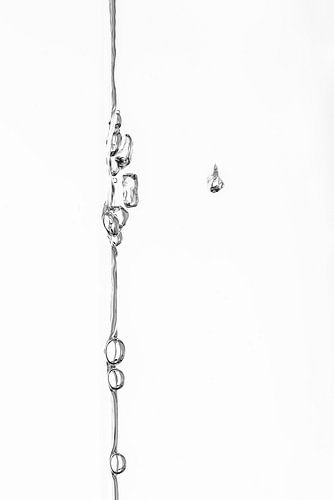 opgeloste druppel water