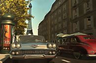 Classic –  Retro American  oldtimers in Paris by Jan Keteleer thumbnail