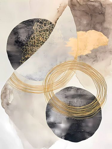 Moderne abstracte schilderkunst ix