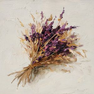 Gedroogd lavendel bosje